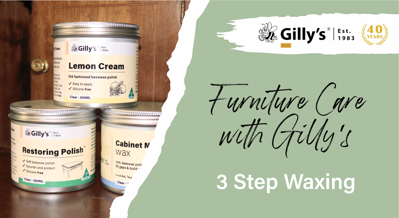Gilly's 3 Step Waxing Process