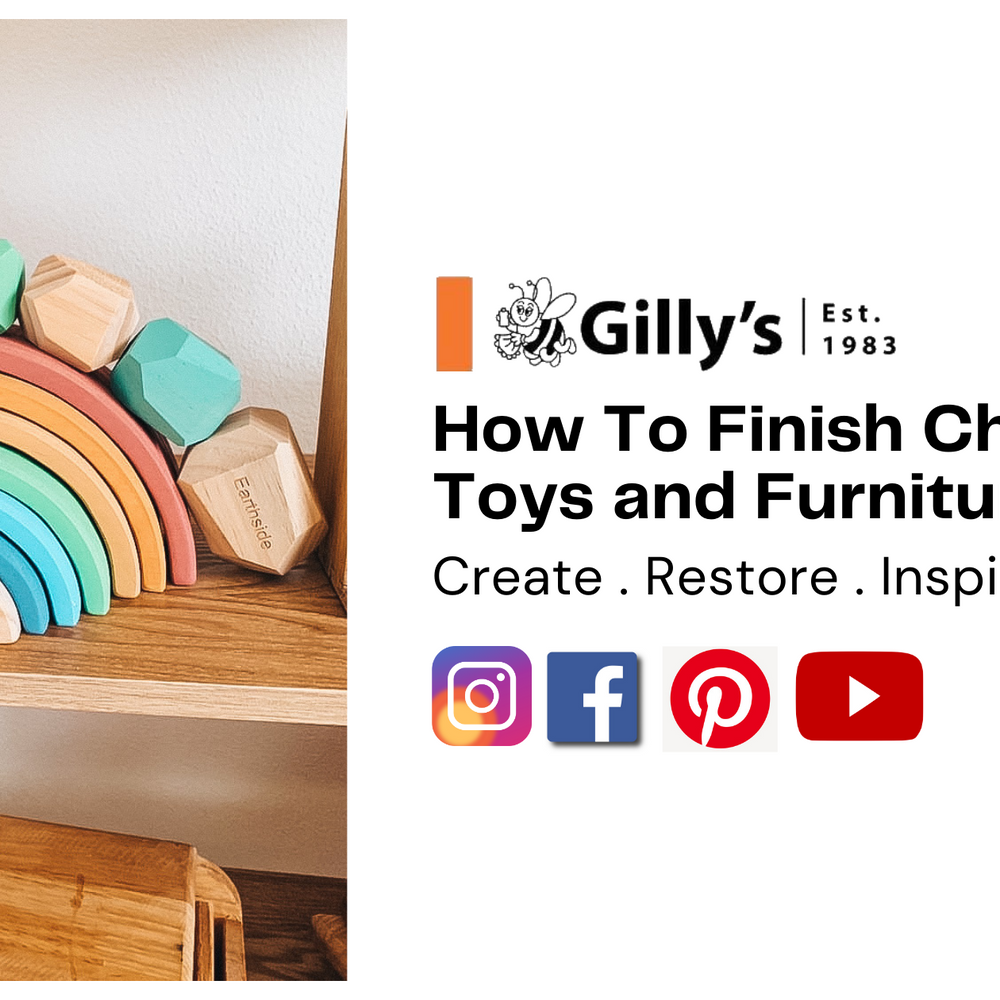 Finishing Children's Toys and Furniture