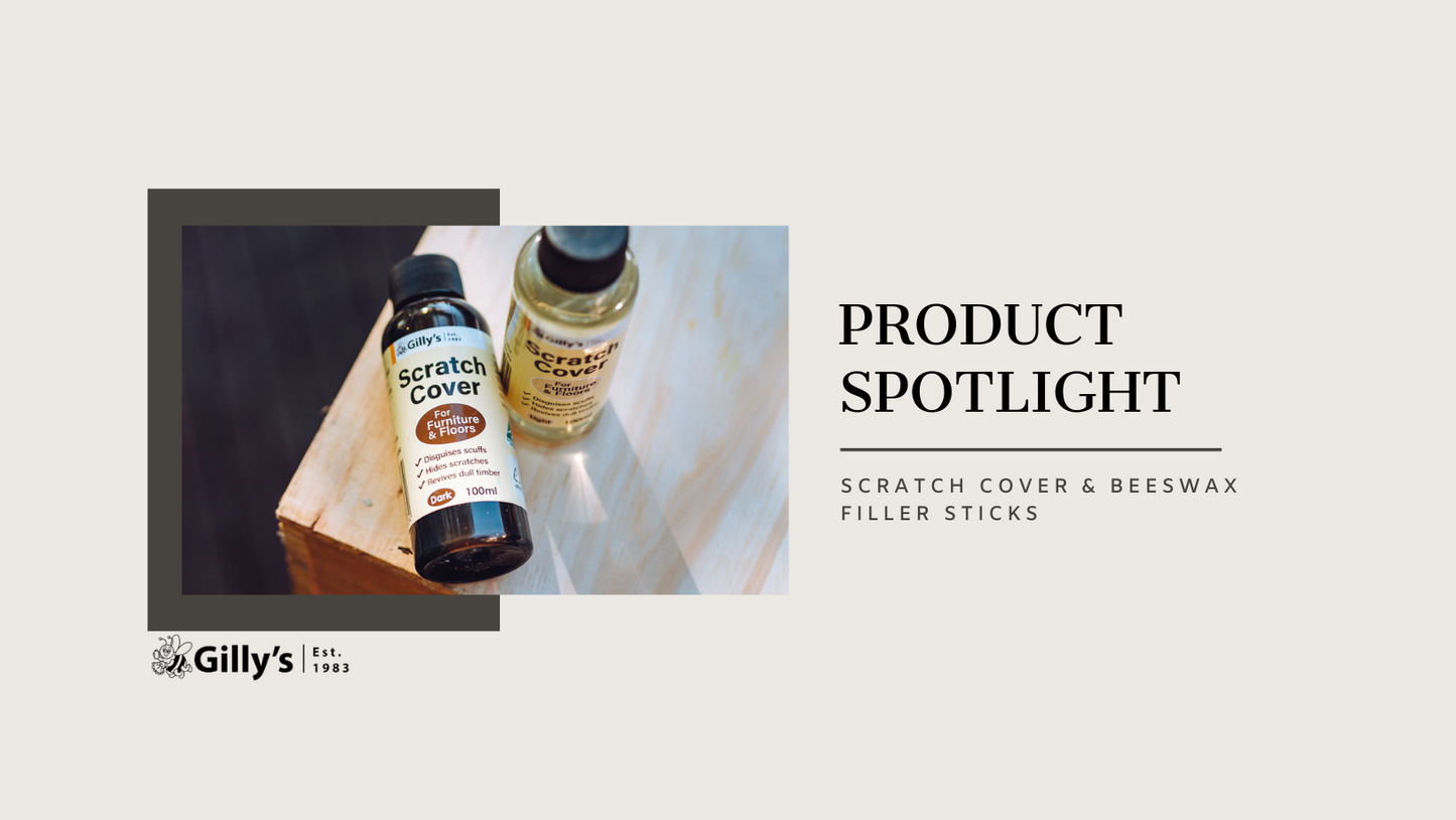 Product Spotlight – Repairs with Scratch Cover and Beeswax Filler Sticks