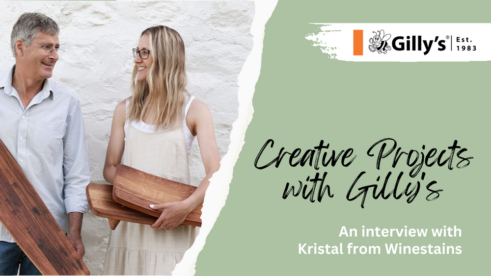 Creative Projects with Gilly's - Winestains