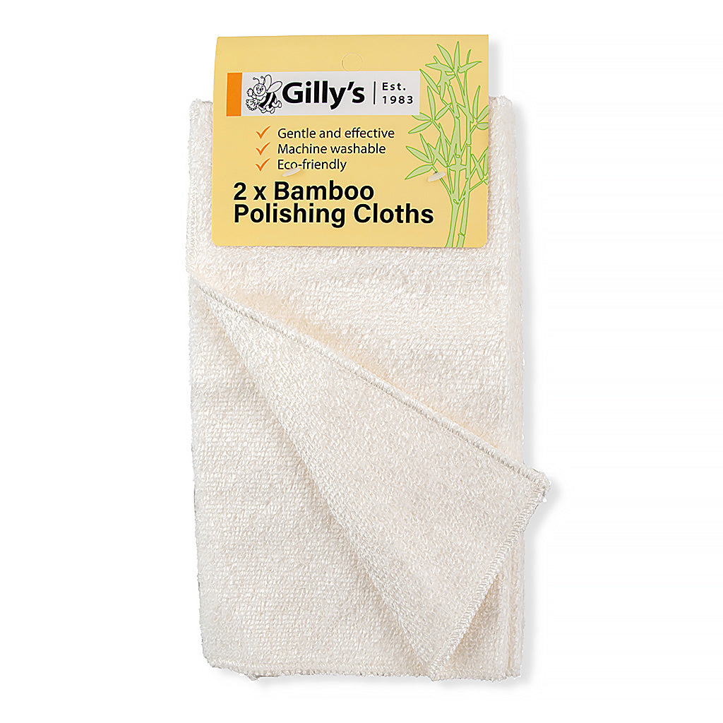 Load image into Gallery viewer, Bamboo Polishing Cloth 2 Pack
