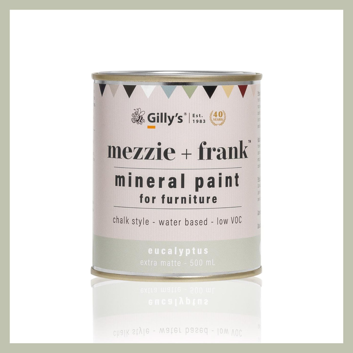 Load image into Gallery viewer, Mineral Paint Eucalyptus - Chalk Style
