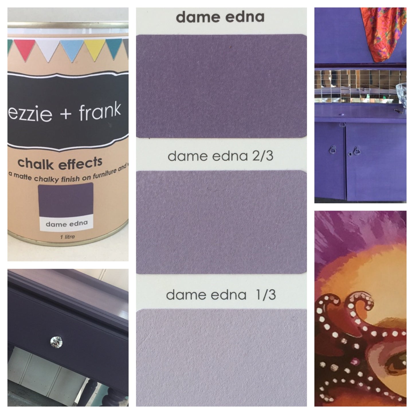 Load image into Gallery viewer, Chalk Effects Dame Edna - Mezzie + Frank
