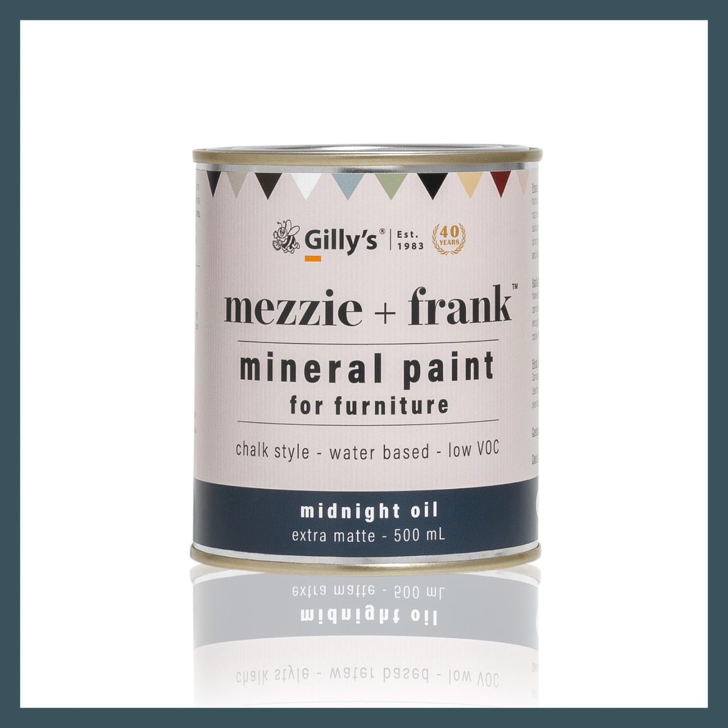Mineral Paint Midnight Oil - Chalk Style